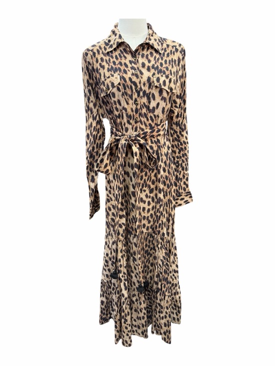 Figue Dresses & Skirts - F6 Figue Teegan Leopard Dress